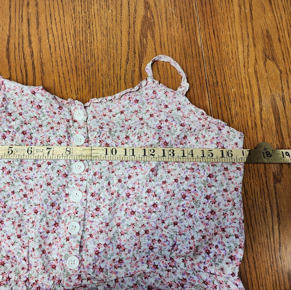 Art Class Sleeveless Dress Short And Long Floral Women's Size XXL - Picture 4 of 12